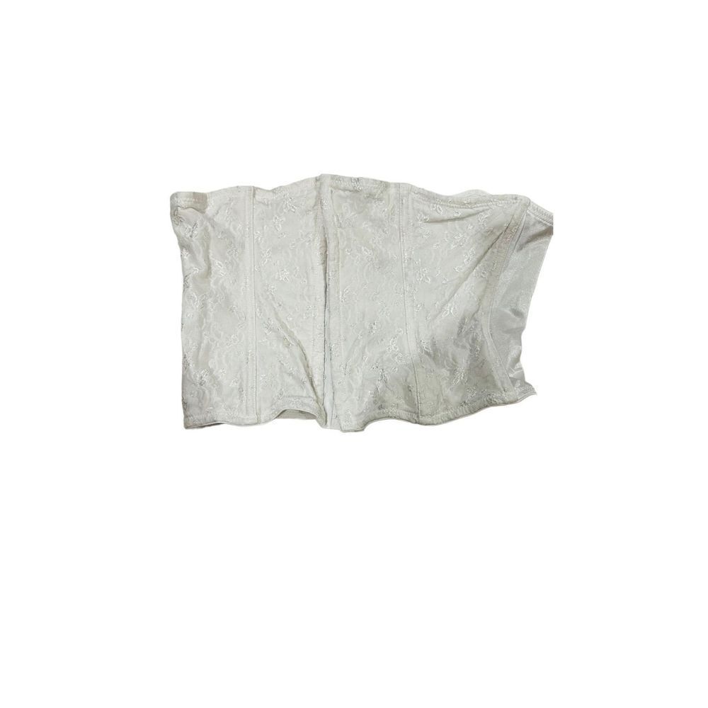 Curvation Waist Corset white lace spandex Shape wear size 2XL/46